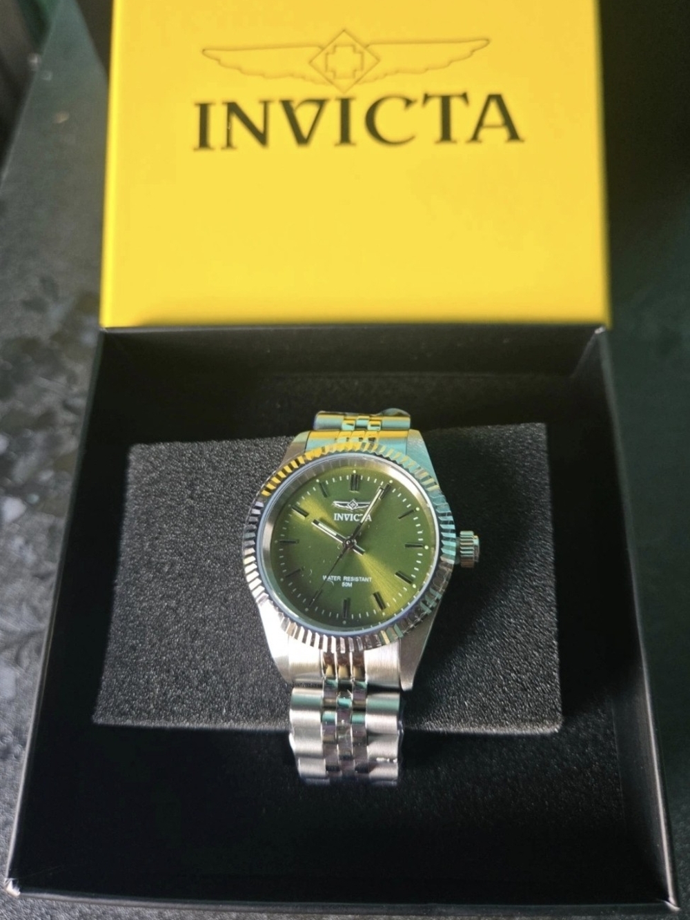 49217 Invicta Specialty Vryda Green Dial Unisex Watch 36mm